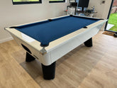 Cry Wolf Indoor Pool Table - Gloss White - Slate Bed 6ft / 7ft